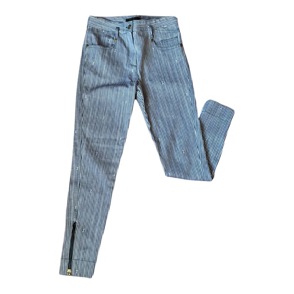 Louis Vuitton Logo Zip Denim